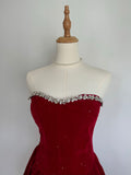 Ruby Velvet Dress