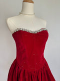 Ruby Velvet Dress