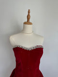 Ruby Velvet Dress