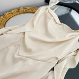 Stefania Satin Dress