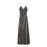 Noa Satin Slip Dress