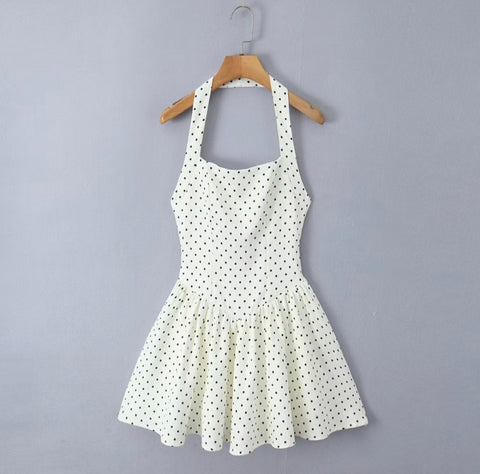 Rhea Polka Dress