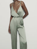 Maisie Satin Jumpsuit