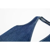 Czarina Denim Halter Top