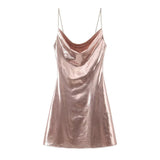 Gwyneth Metallic Dress