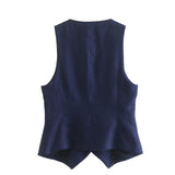 Triza Linen Vest