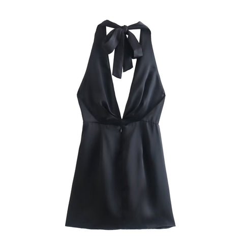 Frasier Satin Dress (On hand)