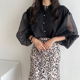 Simeone Puff Sleeve Blouse