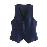 Triza Linen Vest